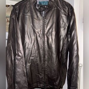 Perry Ellis Leather Jacket